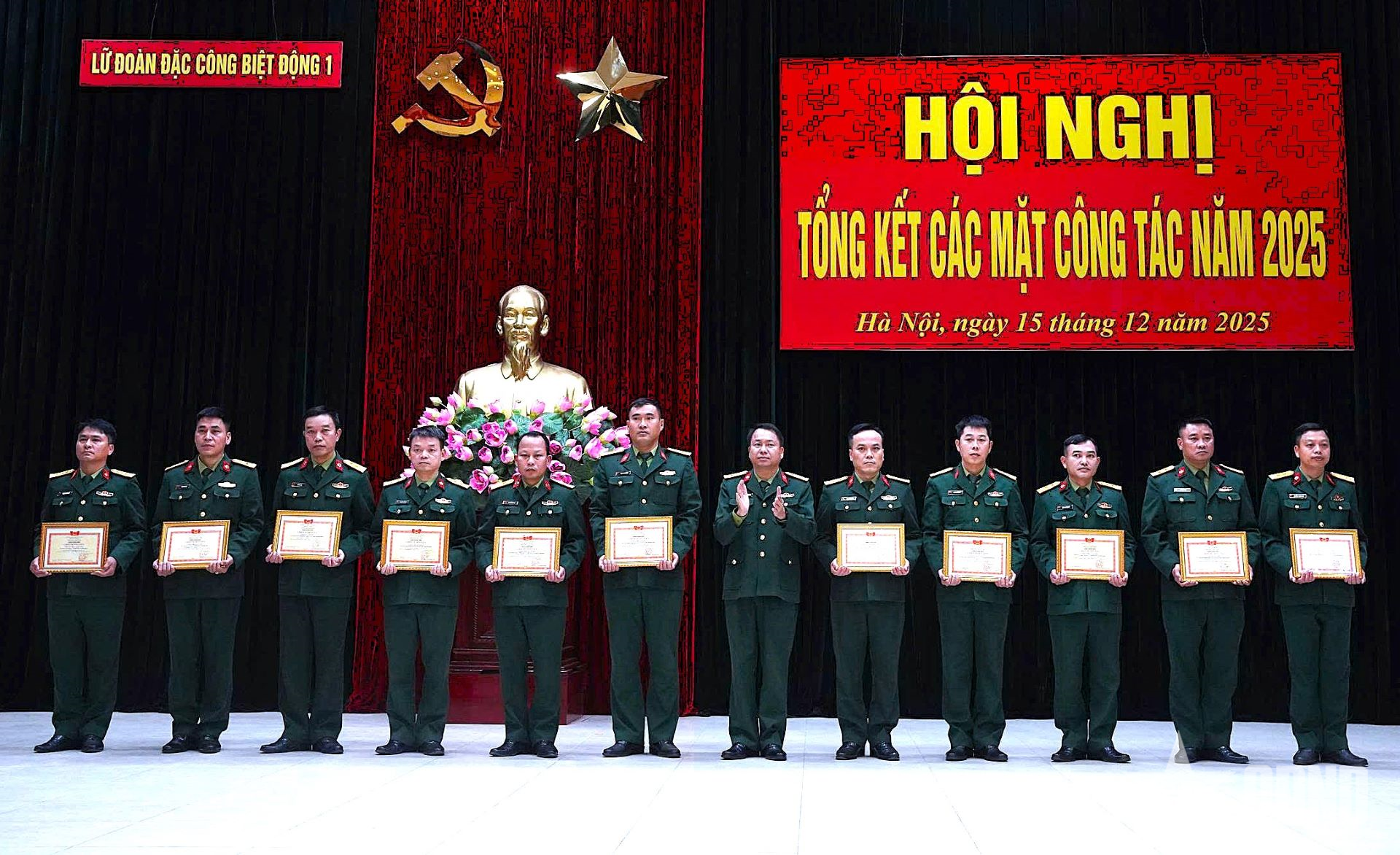 100% chiến đấu viên của Lữ đoàn Đặc công Biệt động 1 đạt huấn luyện giỏi